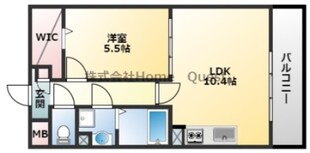 プレーヌうりわりの物件間取画像